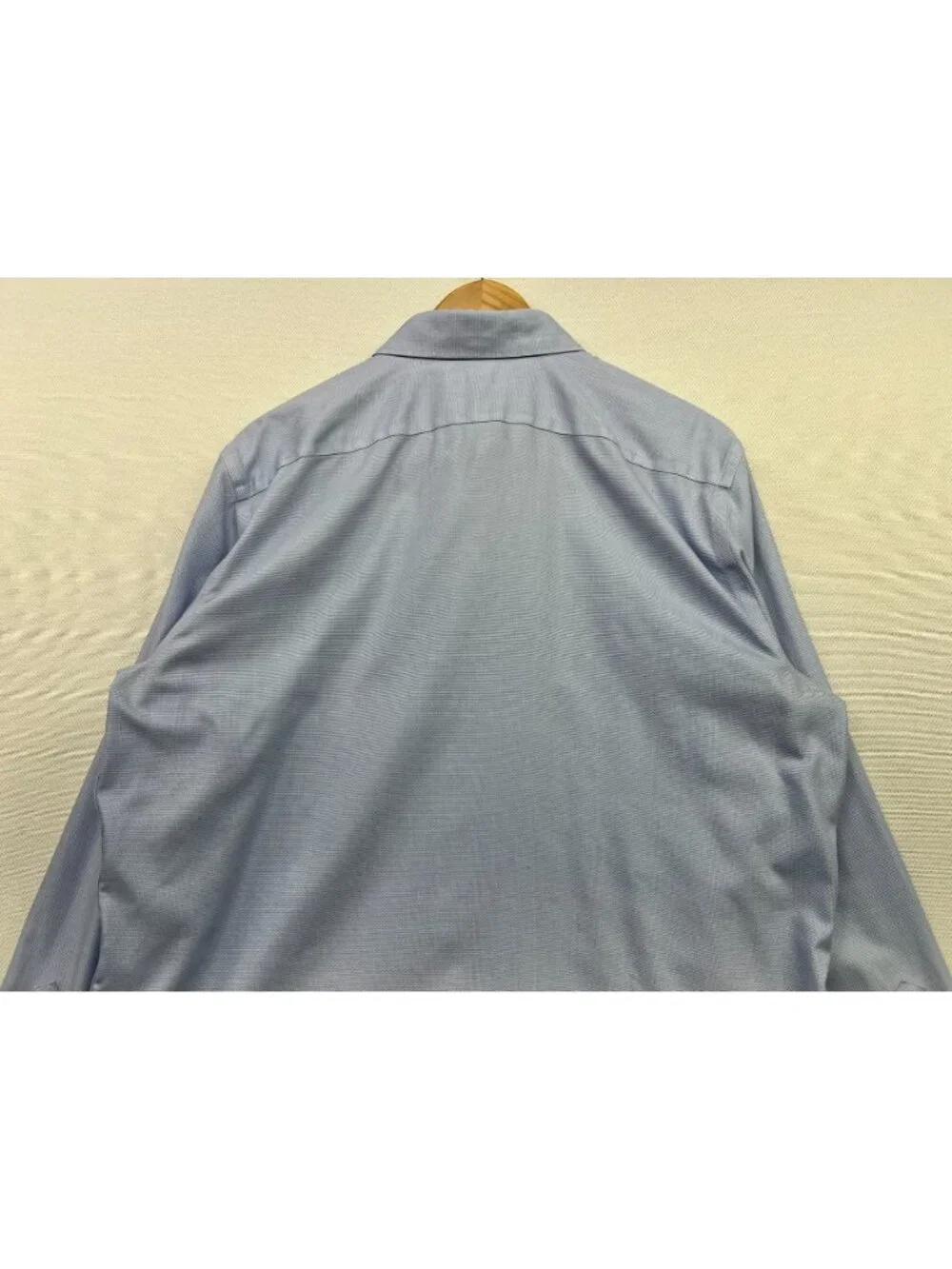 Banana Republic Men Grant Fit Button Up Dress Shirt Long Sleeve Sz XL Light Blue